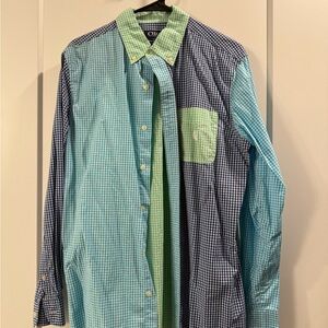 Colorful Checkered Men's Shirt